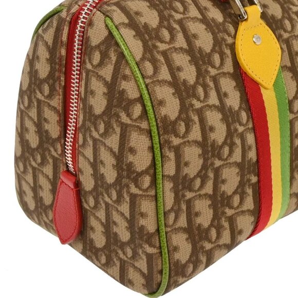 Christian Dior Brown Rasta-Color Trotter Handbag - Picture 3 of 10